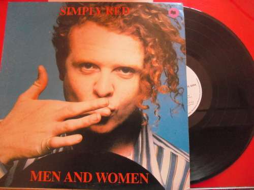 RARE!!! SIMPLY RED - MEN AND WOMEN VINYL, LP, RECORD.